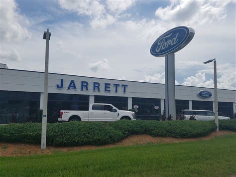 Jarrett ford dade city - We have options for everyone at Jarrett Ford Dade City! Skip to main content. Sales: (866) 906-7651; Service: (352) 567-6711; Parts: (352) 567-6711; 38300 Dick Jarrett Way Directions Dade City, FL 33525 "Big City Selection Small Town Service" New Inventory. New Inventory. New Ford Inventory New Ford Trucks …